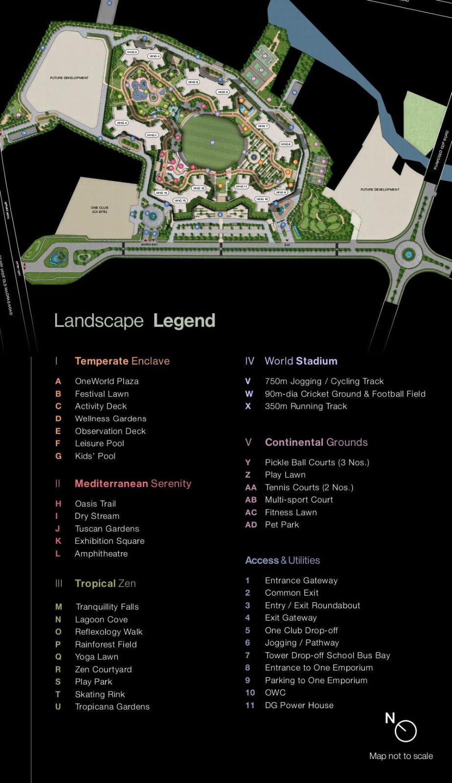 Sobha One World Master Plan