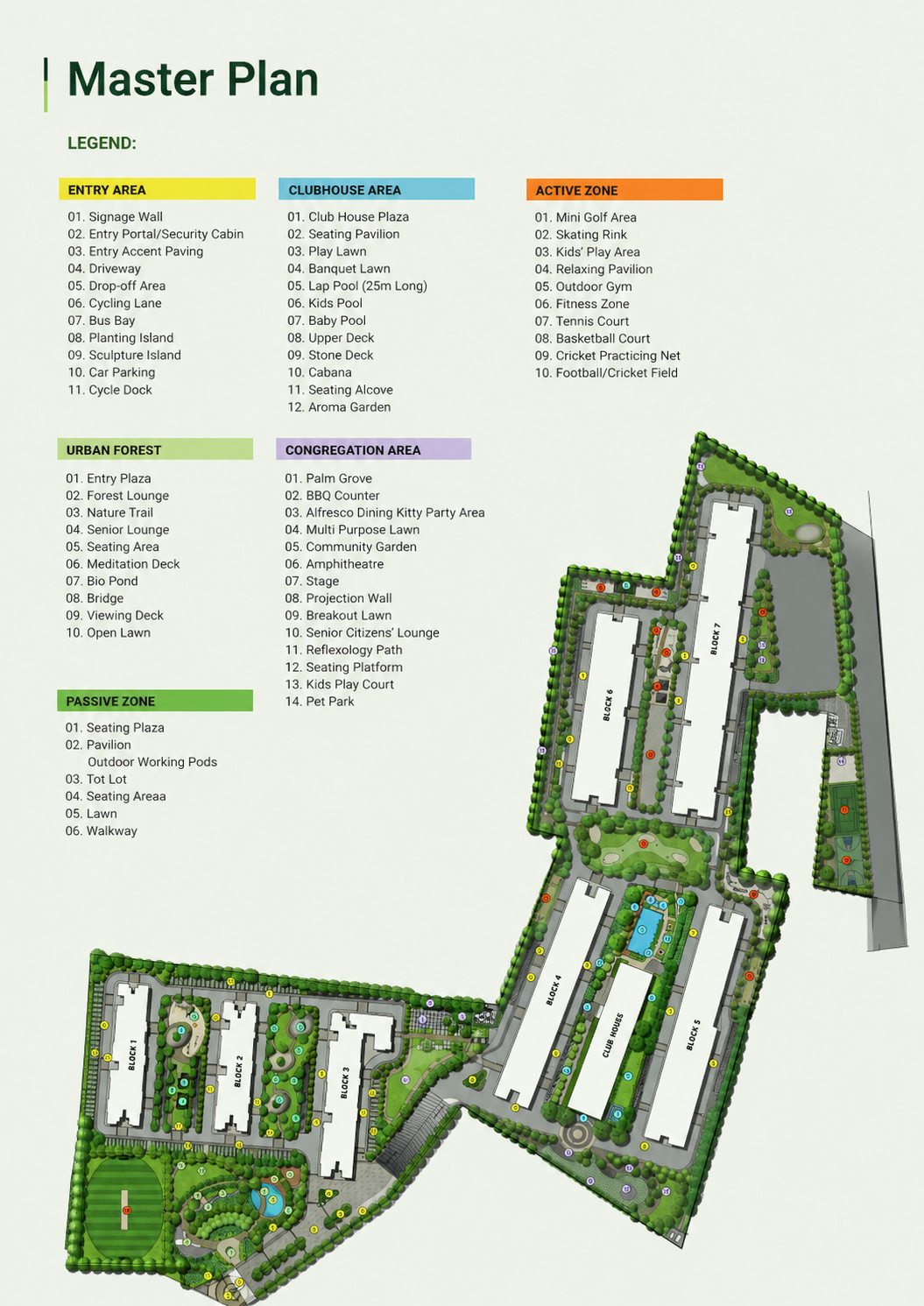 Adarsh Parkland Master Plan