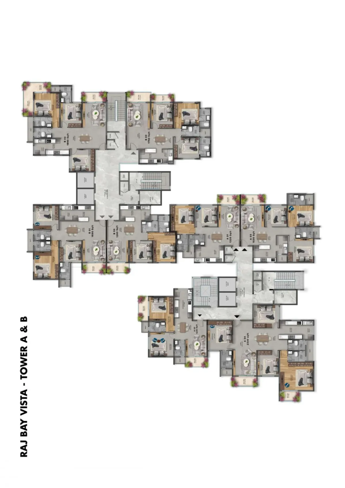 SNN Raj Bay Vista Master Plan