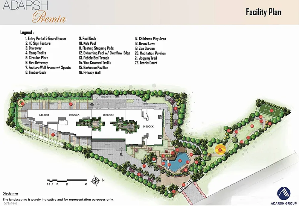 Adarsh Premia Master Plan